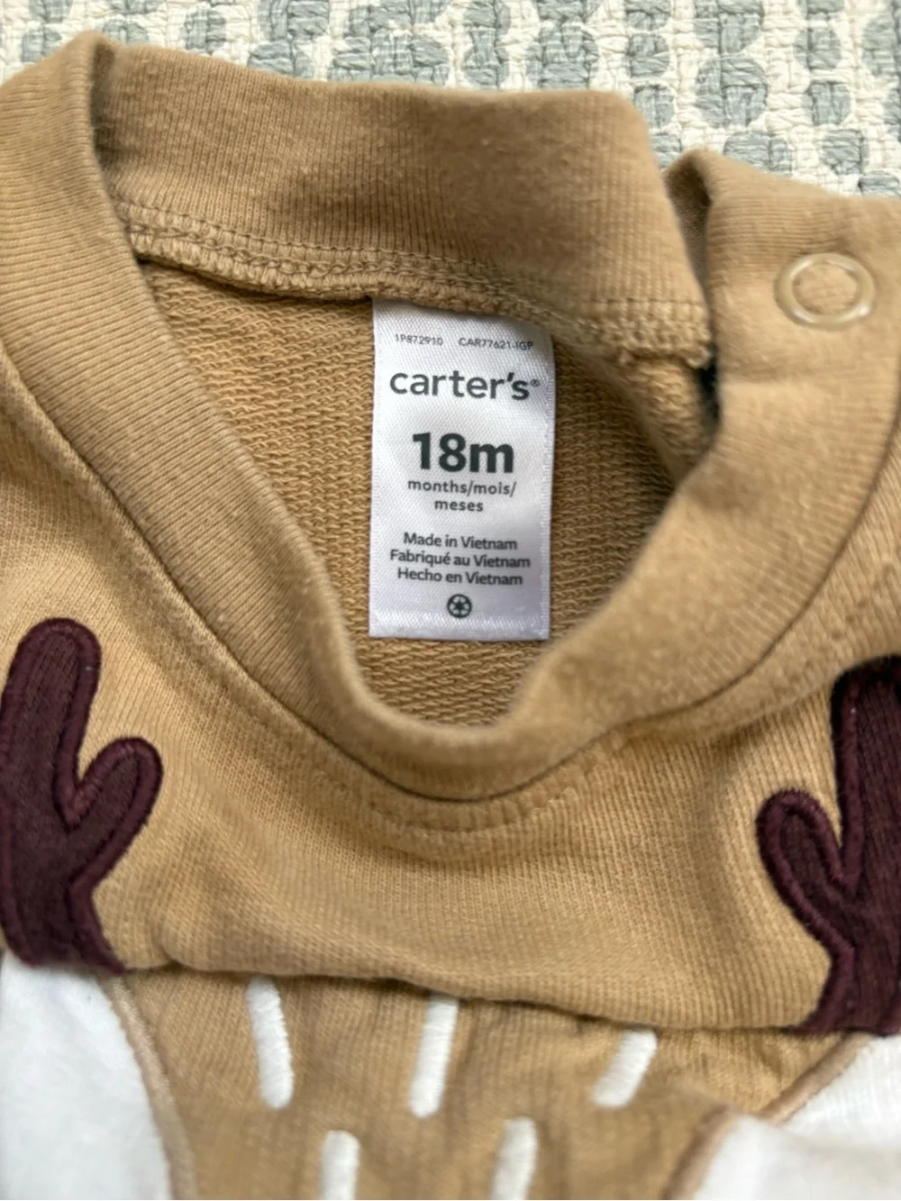 Carter’s Reindeer Sweatsuit